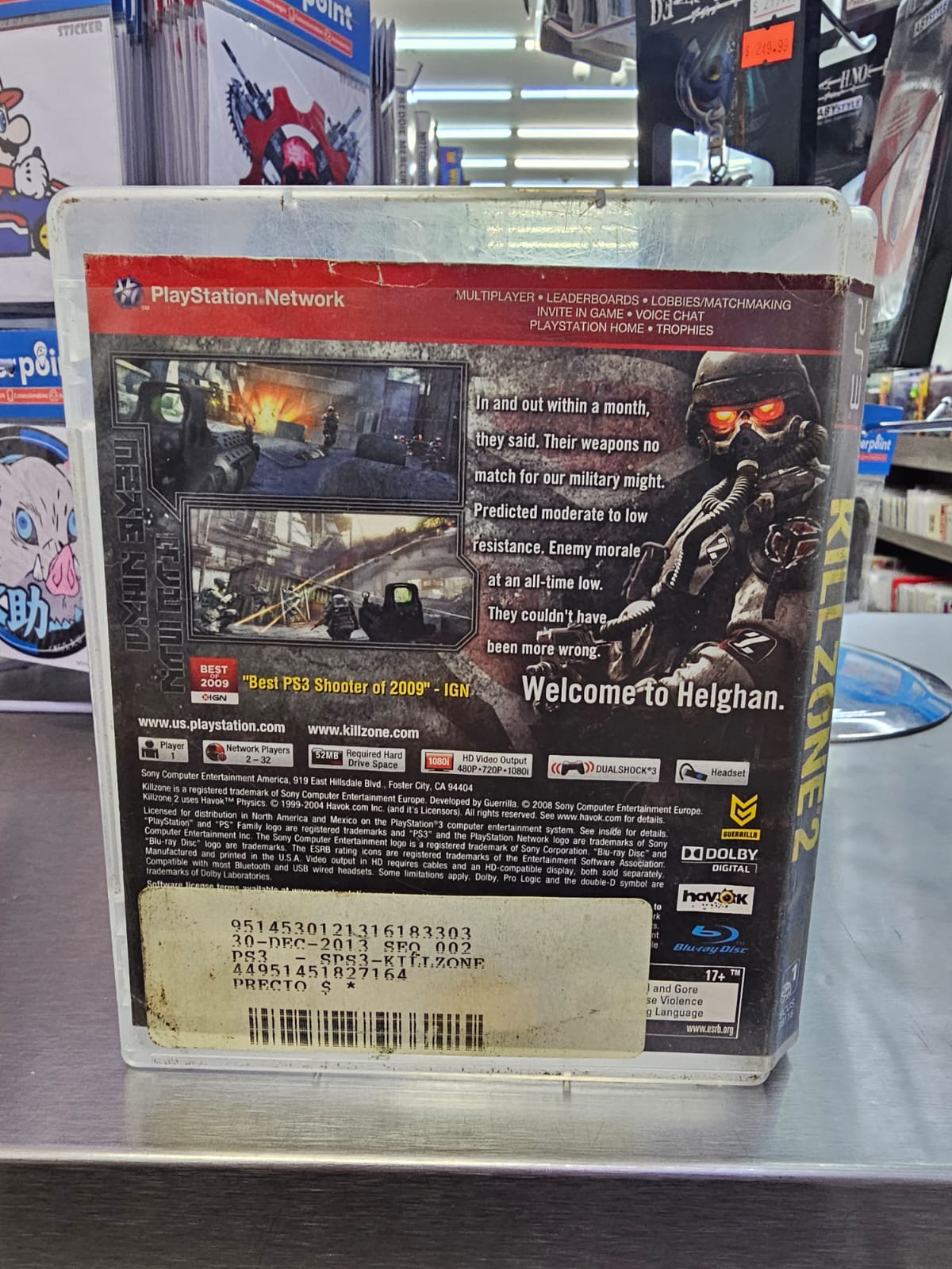Killzone 2 Ps3 Usado