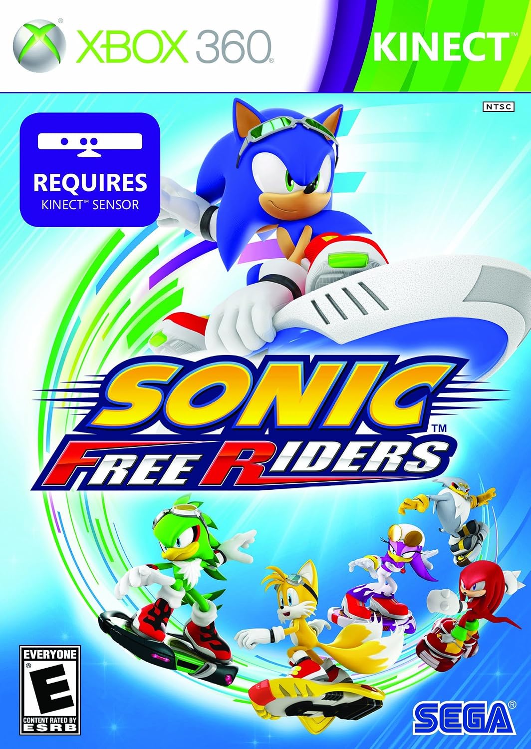 Kinect Sonic Free Riders Xbox 360 Usado