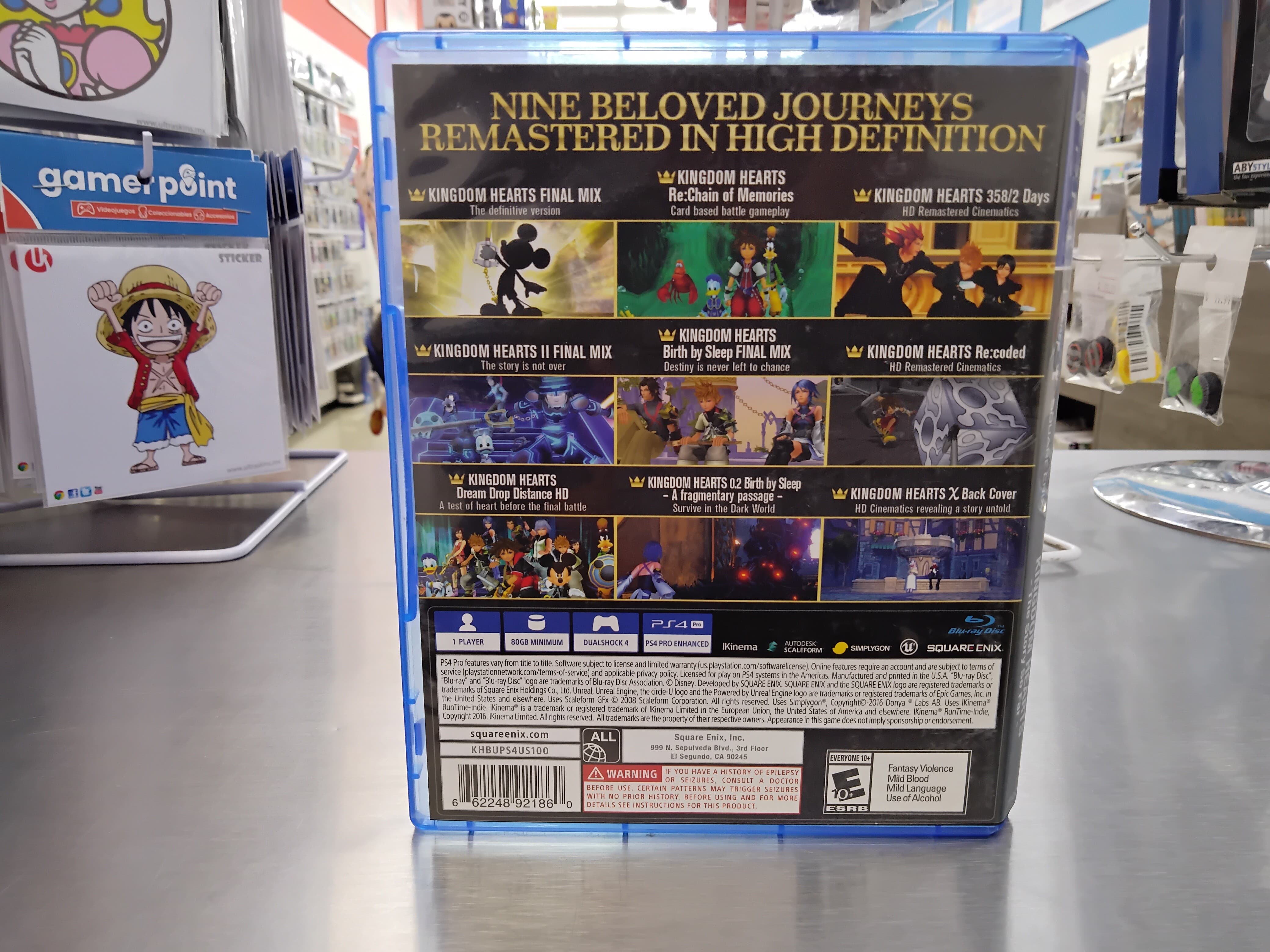 Kingdom Hearts All In One Package Ps4 Usado