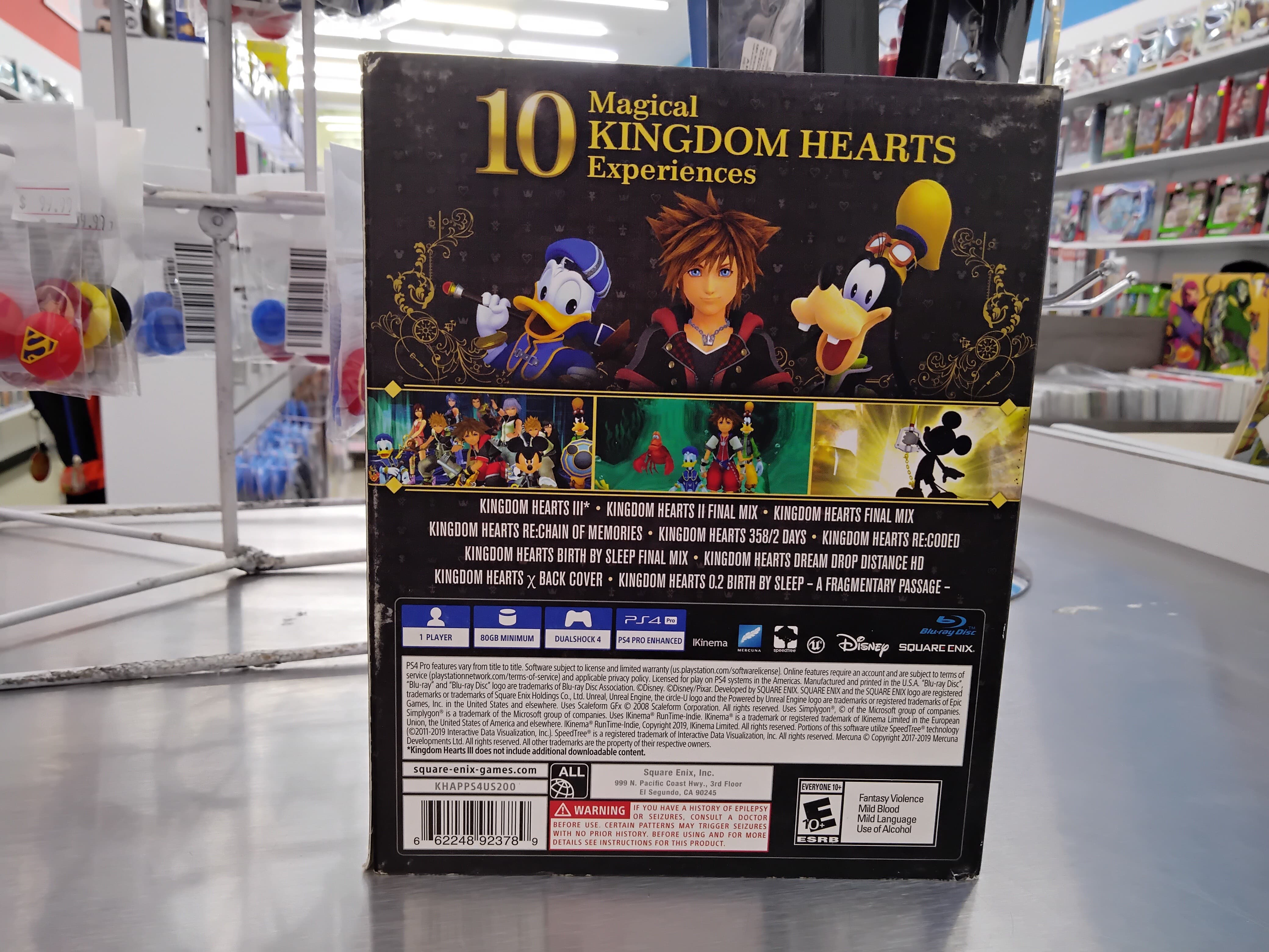 Kingdom Hearts All In One Package Ps4 Usado