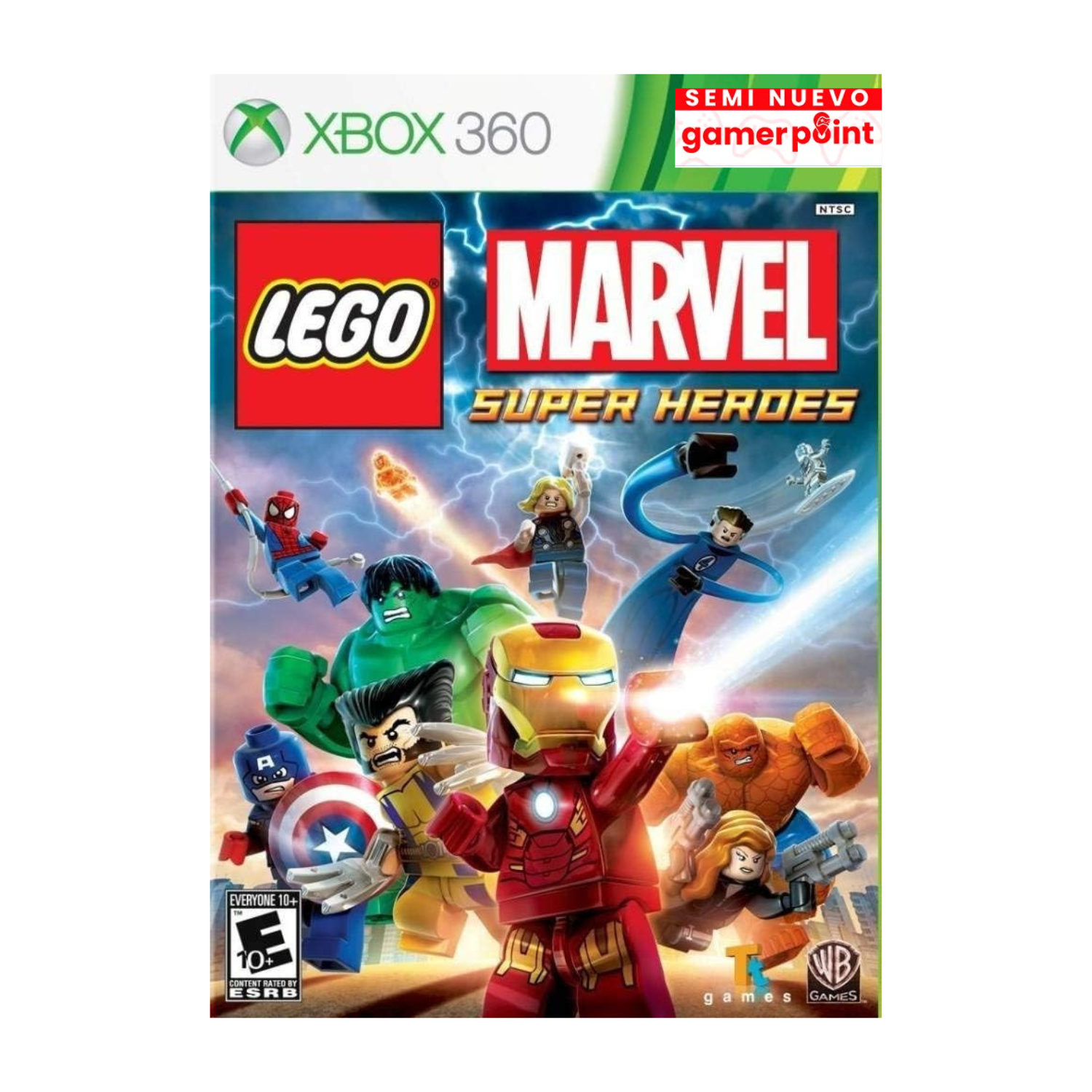 Lego Marvel Super Heroes Xbox 360 Usado