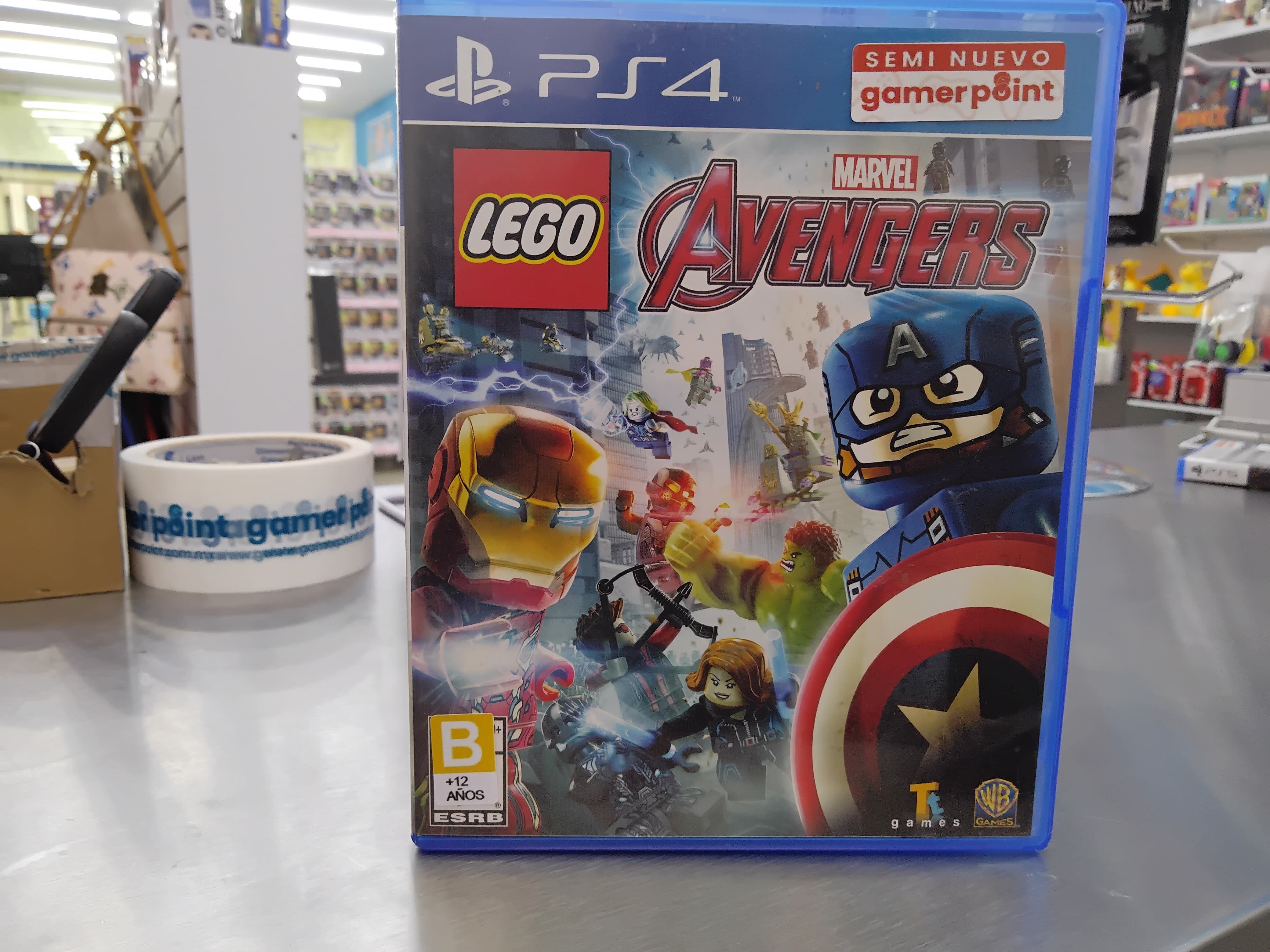 Lego Marvel Avengers Ps4 Usado