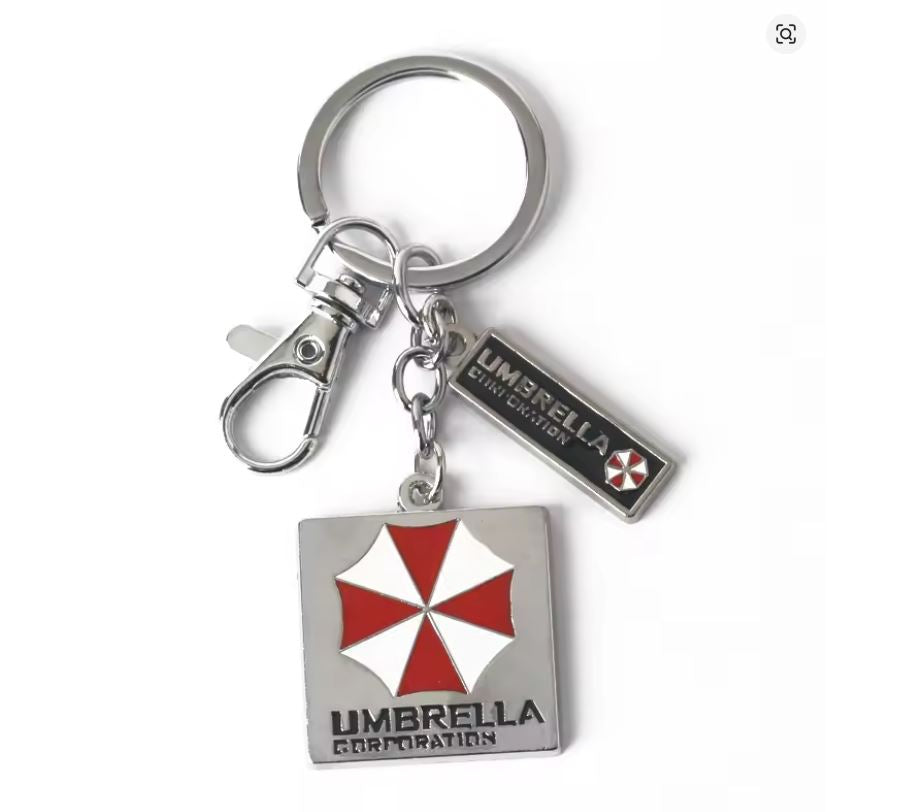 Llavero - Resident Evil - Umbrella Corp - Cuadrado