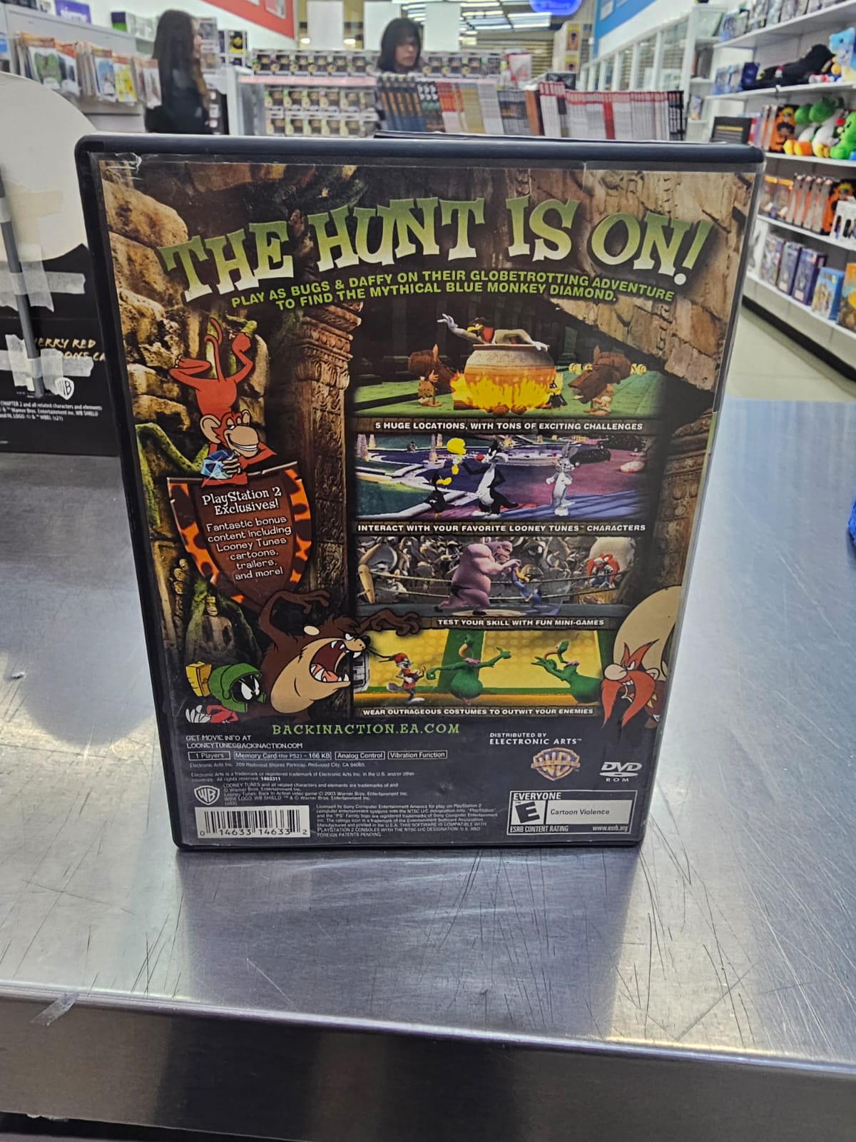 Looney Tunes Back in Action PS2 Usado