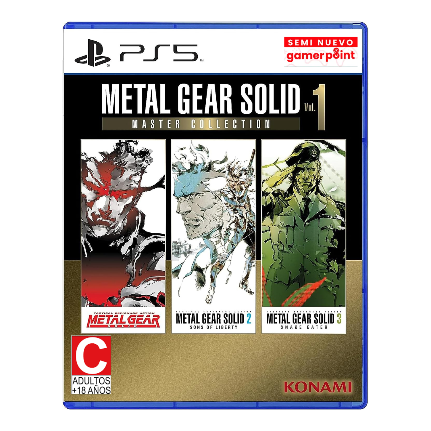 Metal Gear Solid Master Collection Vol. 1 Ps5 Usado