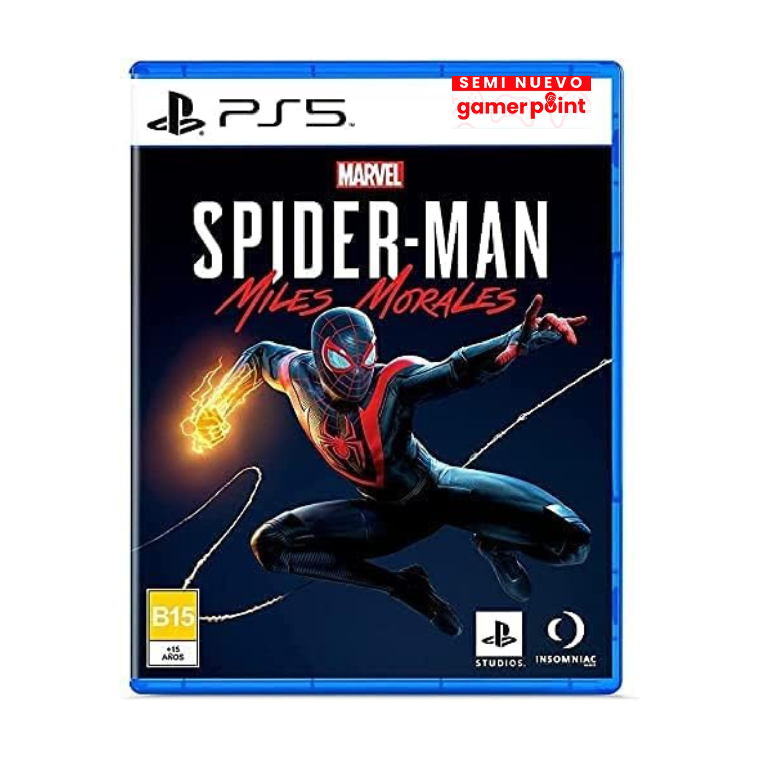 Marvel Spiderman Miles Morales Ps5 Usado