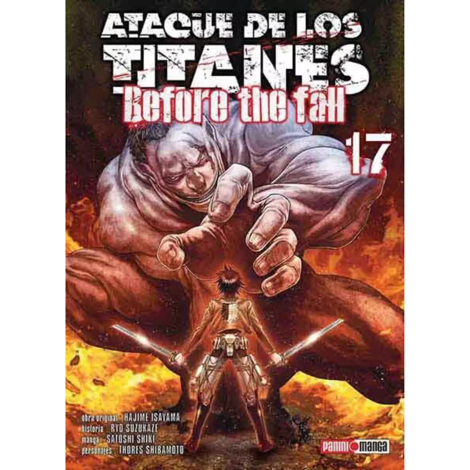 Manga Attack On Titan Before The Fall N.17