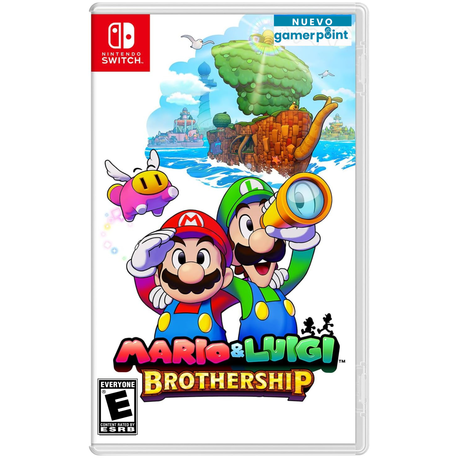 Mario & Luigi Brothership Nintendo Switch + Thumb Grips de Regalo
