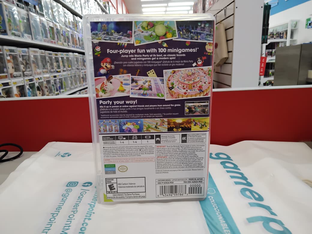 Mario Party Superstars Nintendo Switch Usado