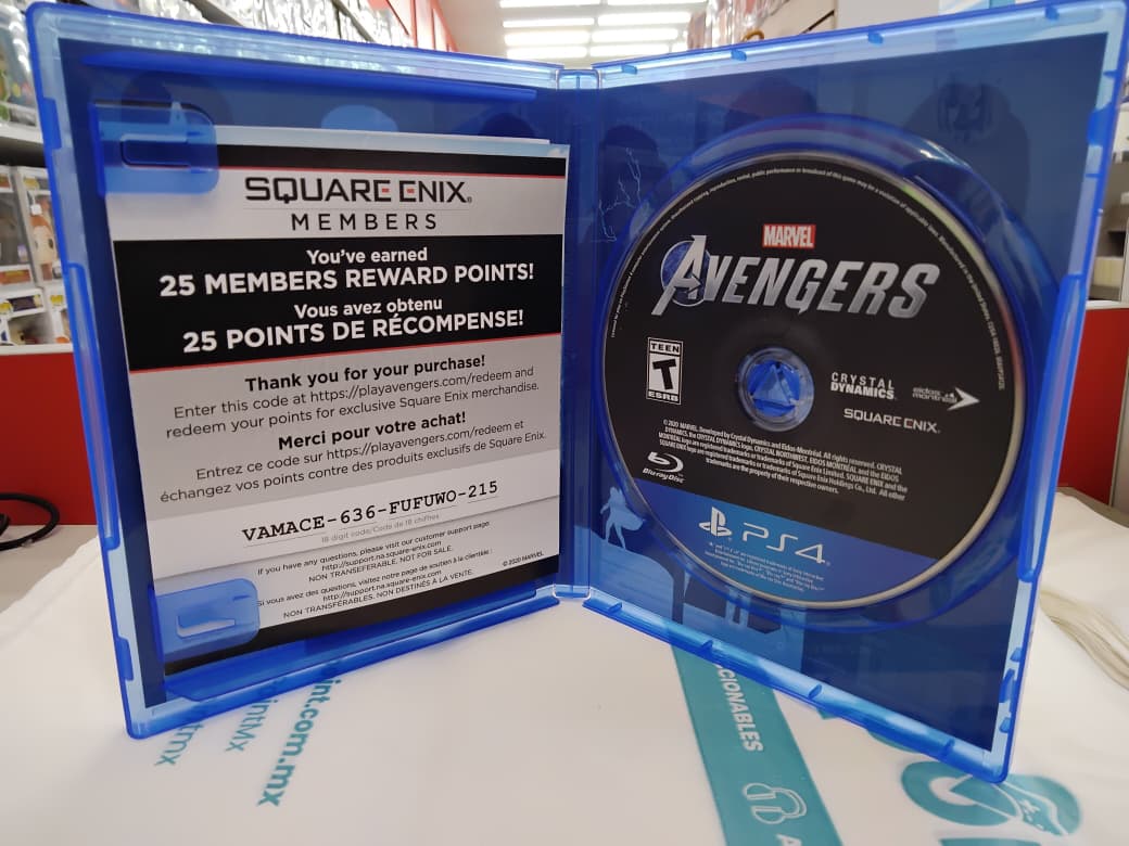 Marvel Avengers Ps4 usado