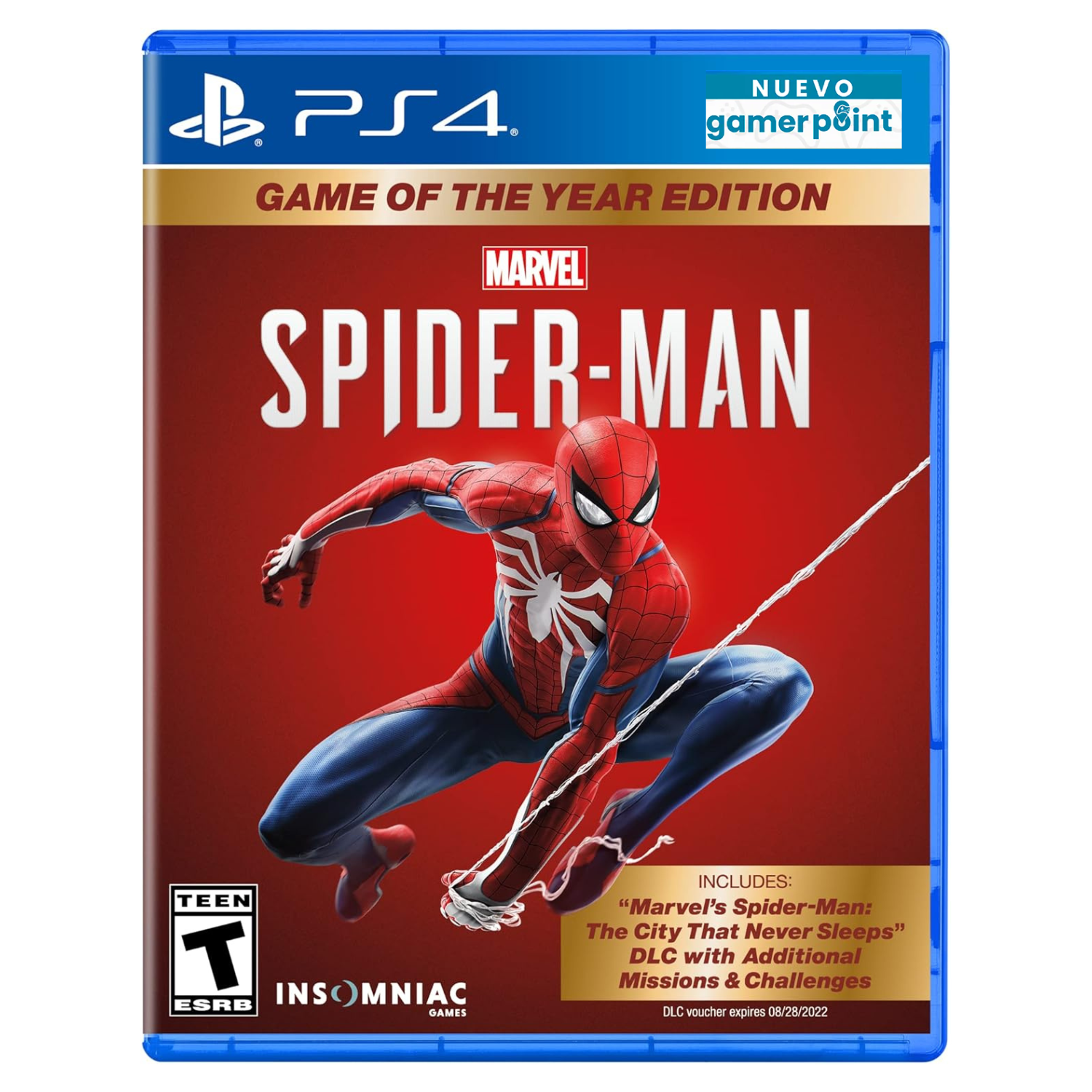 Marvel´s Spiderman Game Of The Year (Usa) -Ps4