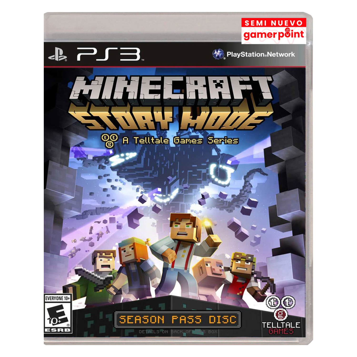 Minecraft Story Mode Ps3 Usado