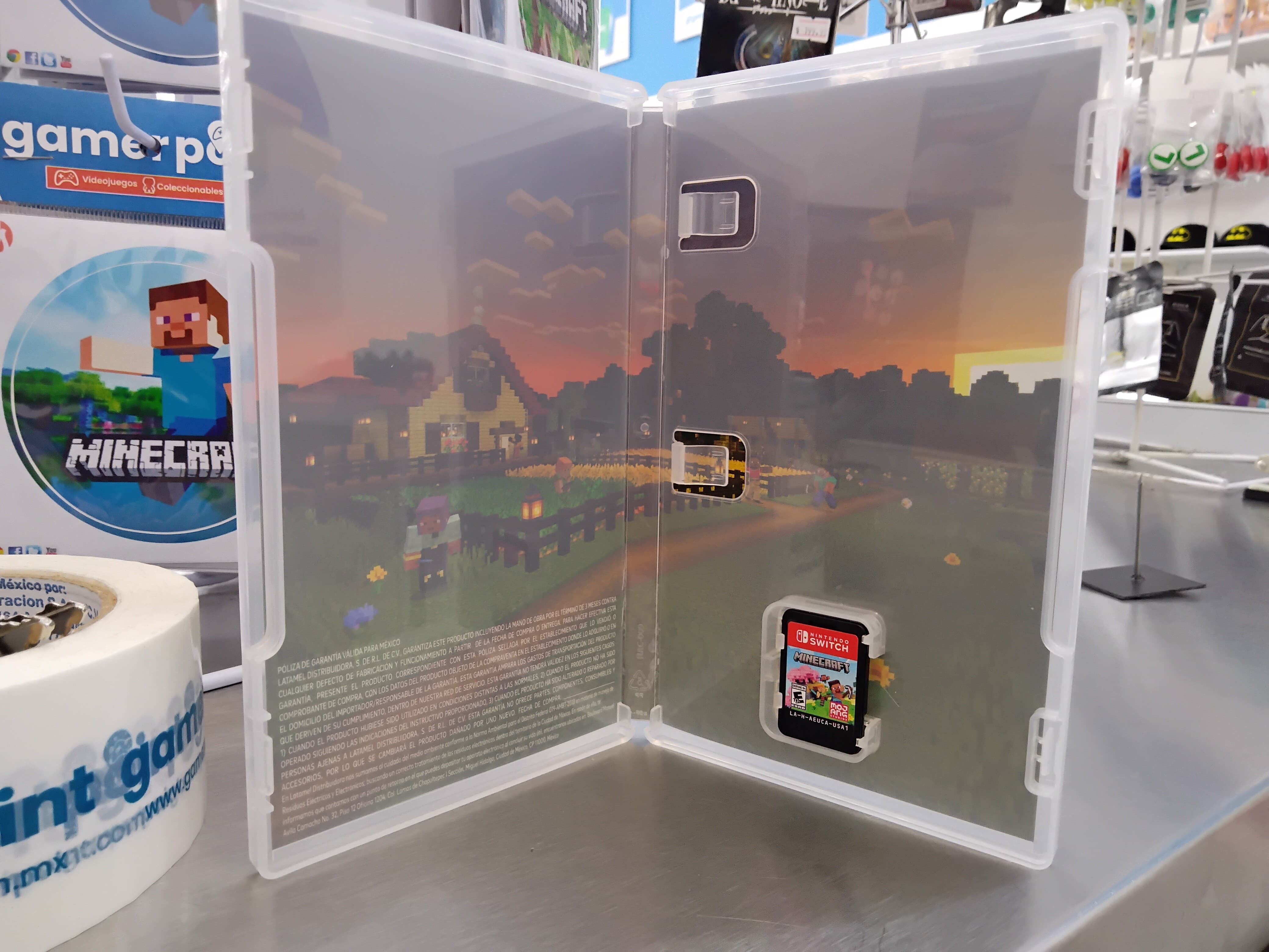 Minecraft Nintendo Switch Usado (Portada nueva)