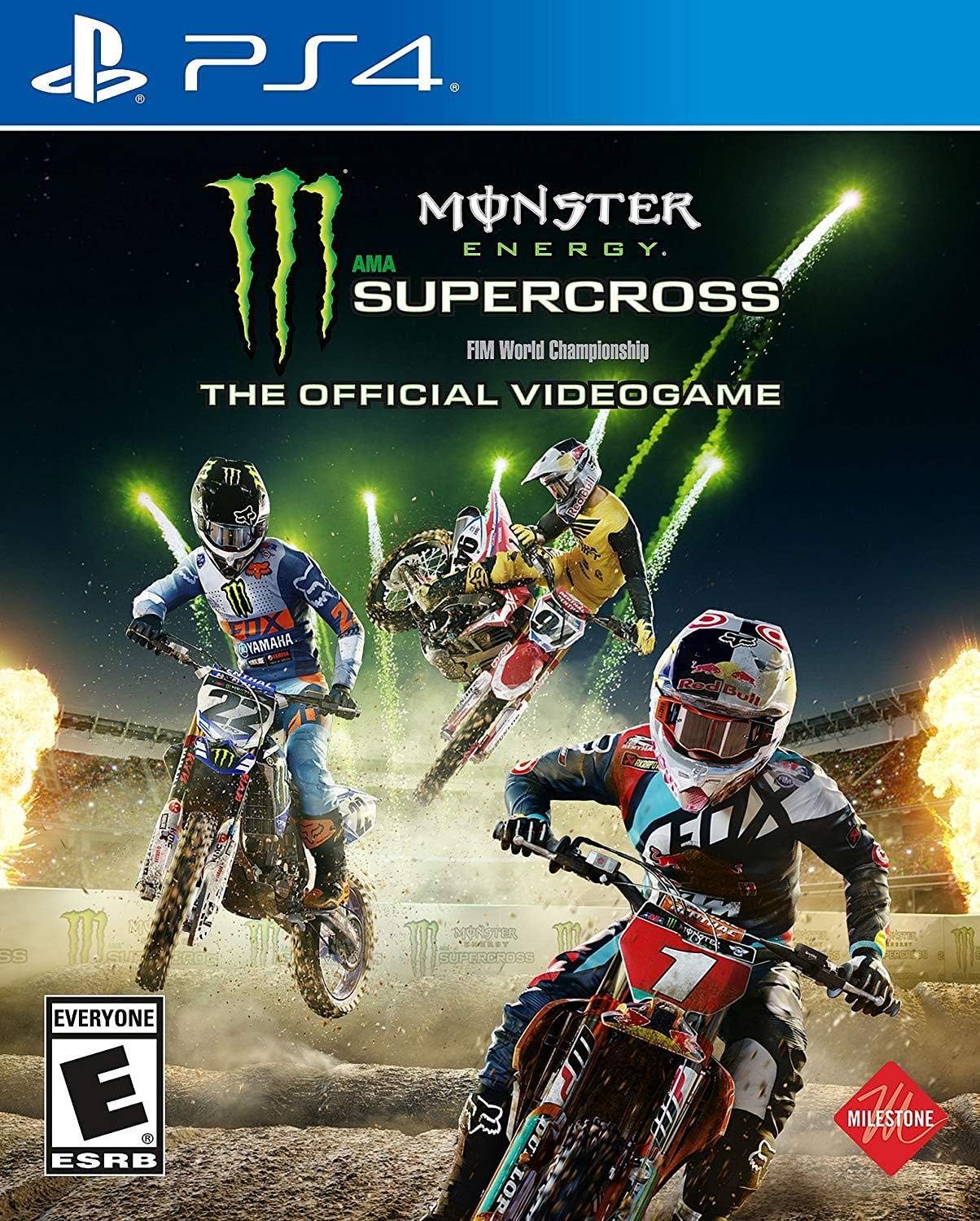 Monster Energy Supercross The Official Videogame PS4 Usado