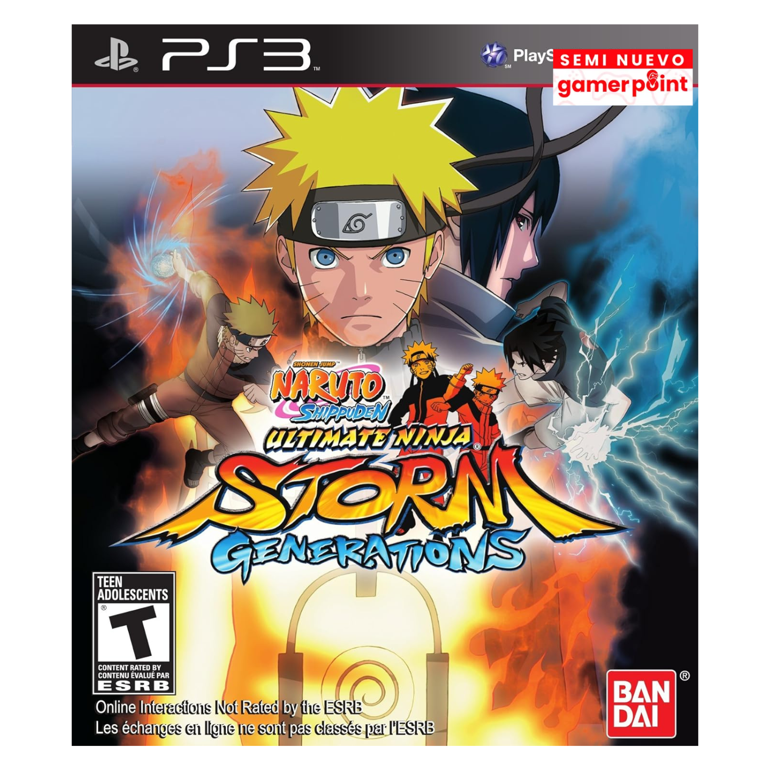 Naruto Shippuden Ultimate Ninja Storm Generations Ps3 Usado