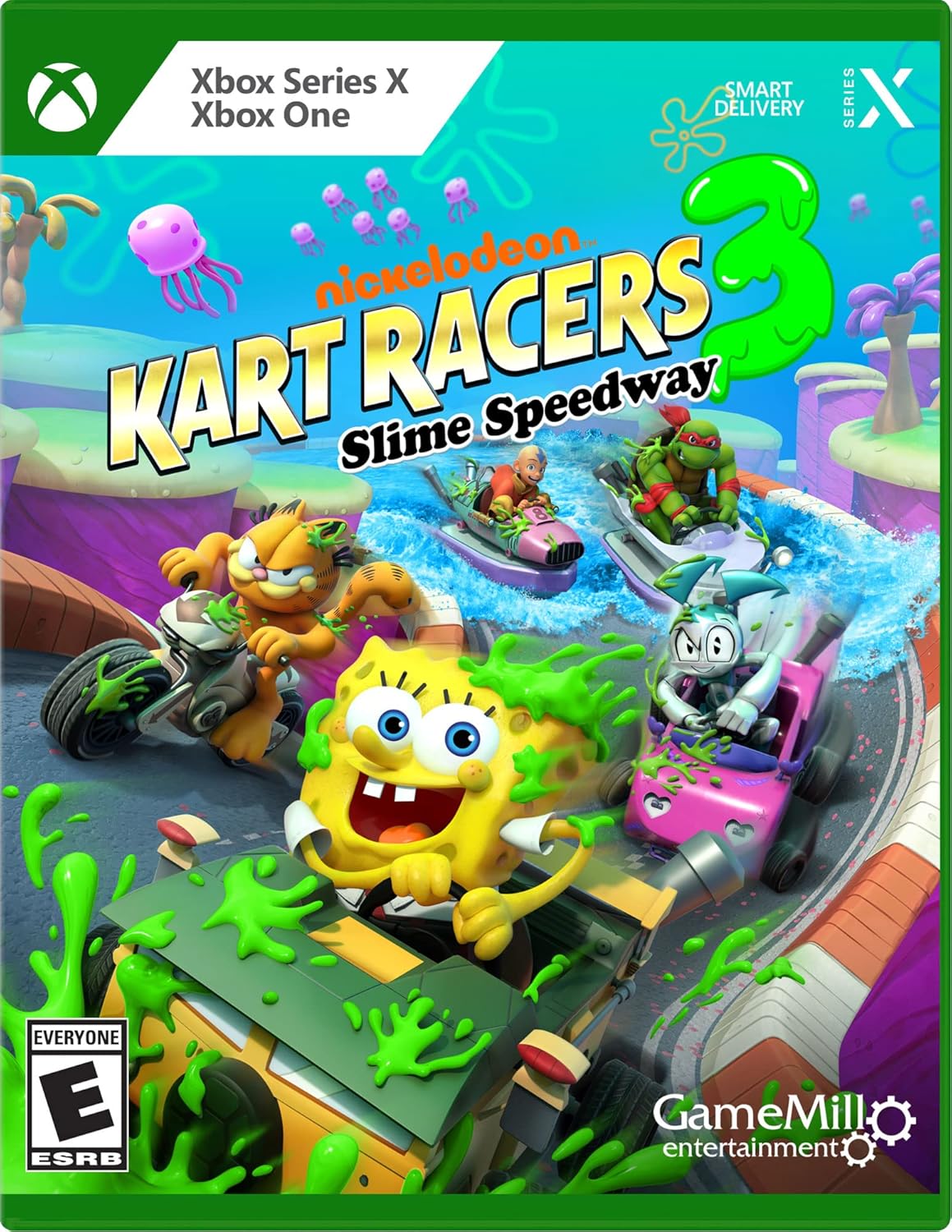 Nickelodeon Kart Racers 3 Slime Speedway Xbox one Usado