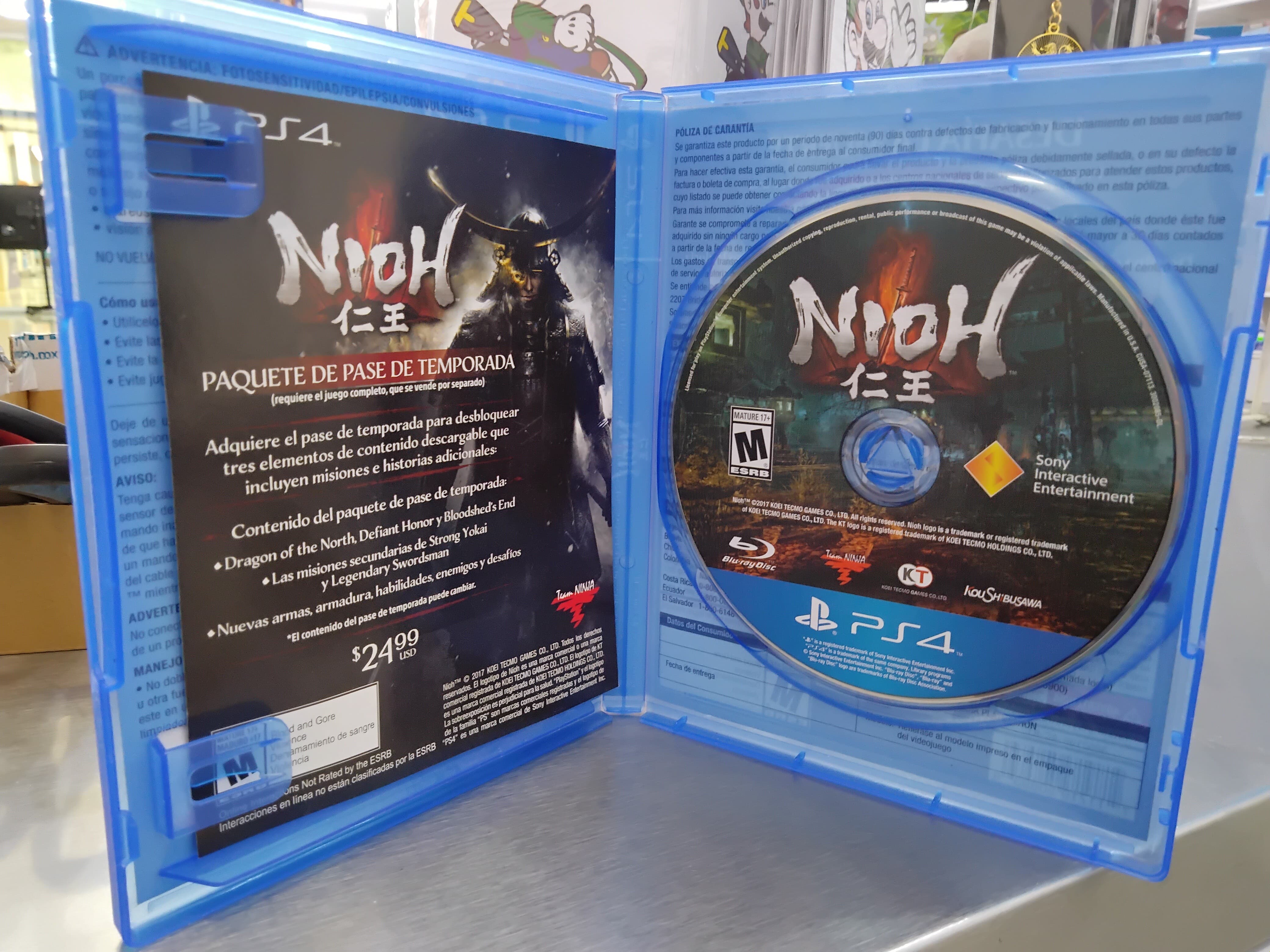 Nioh Ps4 Usado