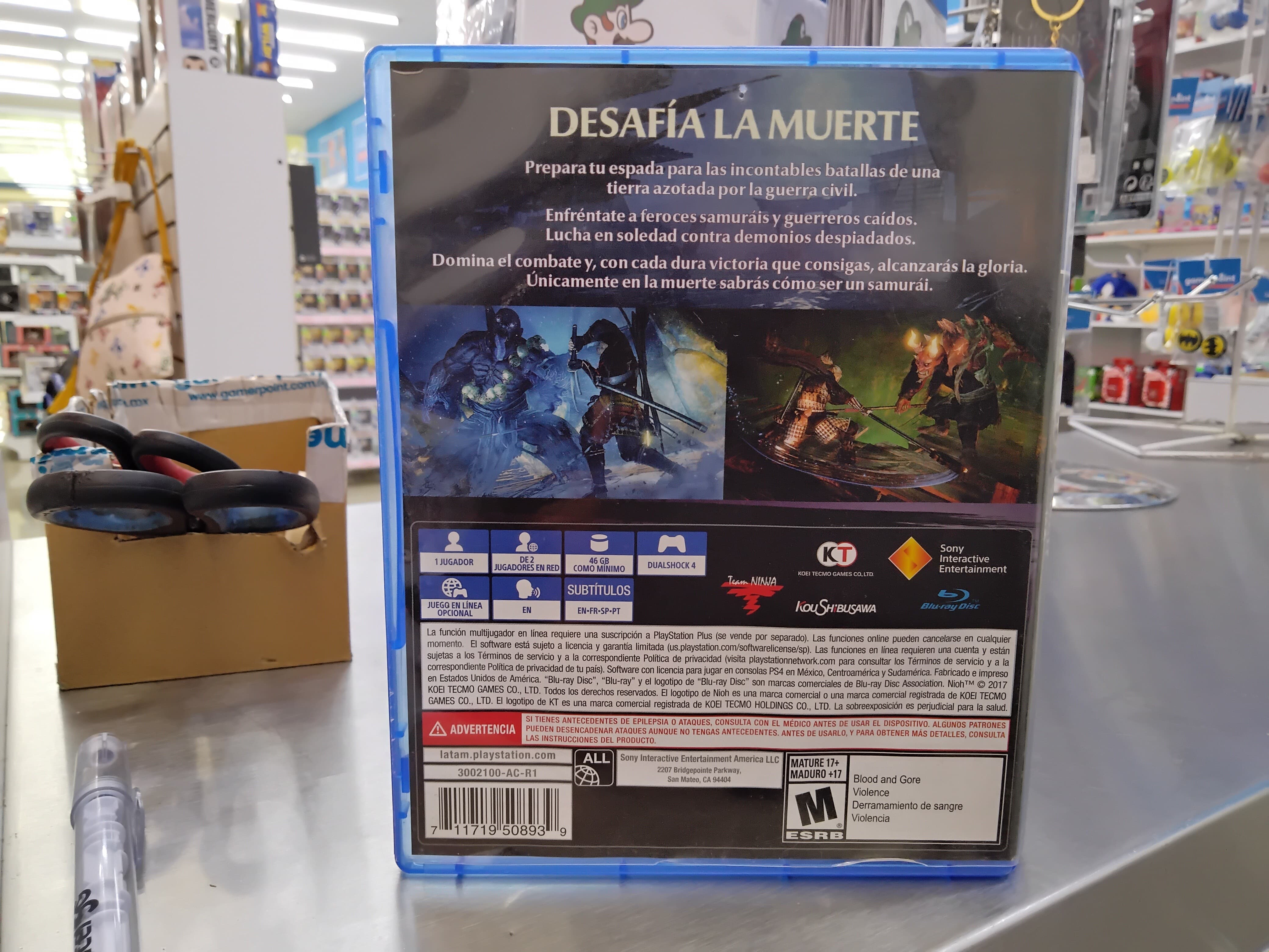 Nioh Ps4 Usado