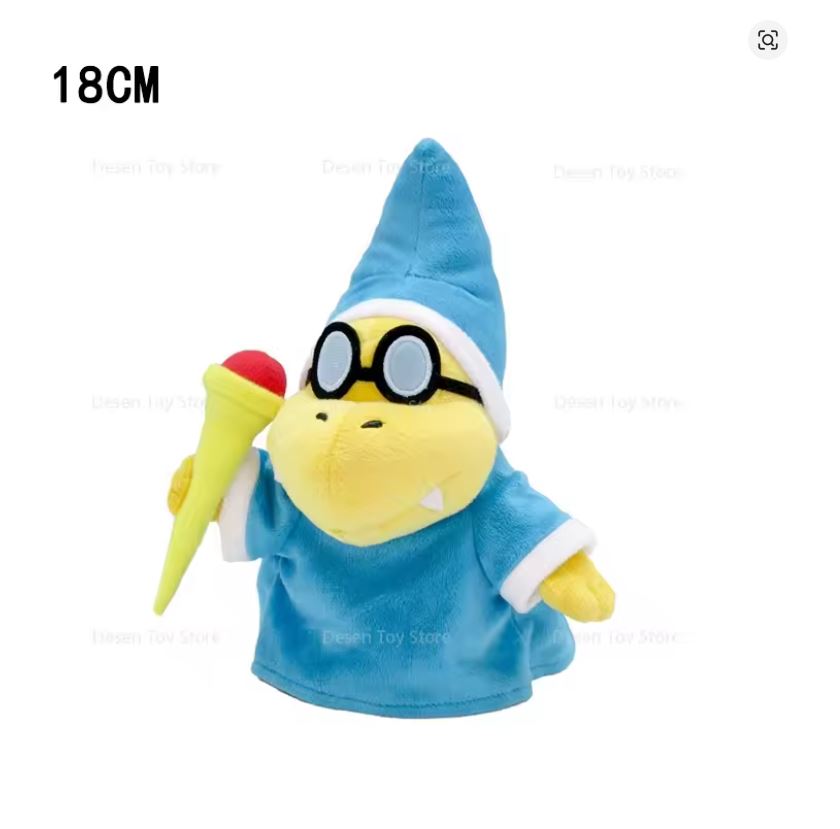 Peluche - Super Mario Bros - Kamek - 18 cm