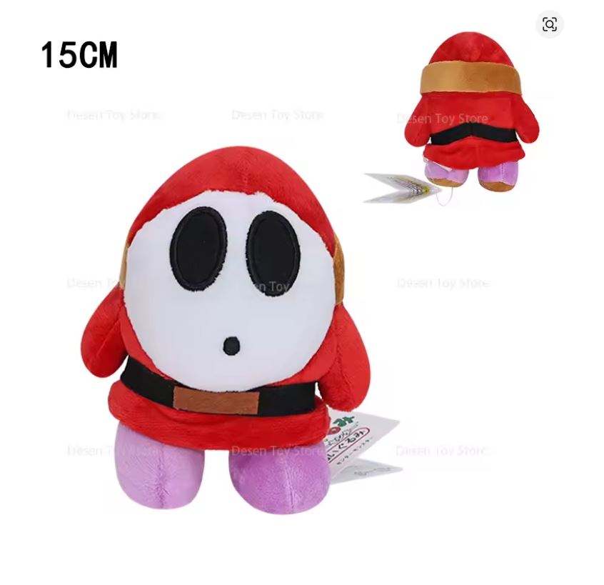 Peluche - Super Mario Bros - Shy Guy - 15 cm