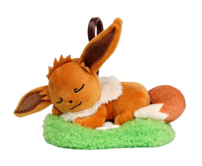 Peluche Llavero - Pokémon - Eevee Dormido - 15 cm