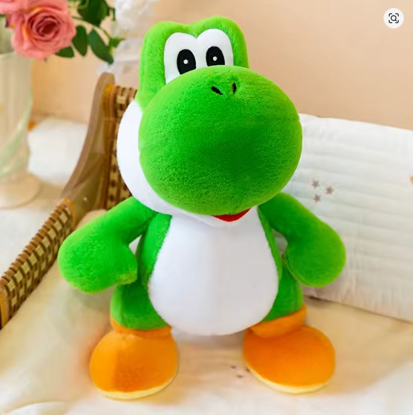 Peluche Gigante - Super Mario Bros - Yoshi - 60 cm