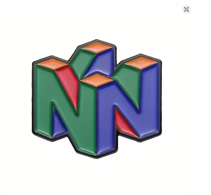 Pin Esmaltado - Nintendo 64 Logo