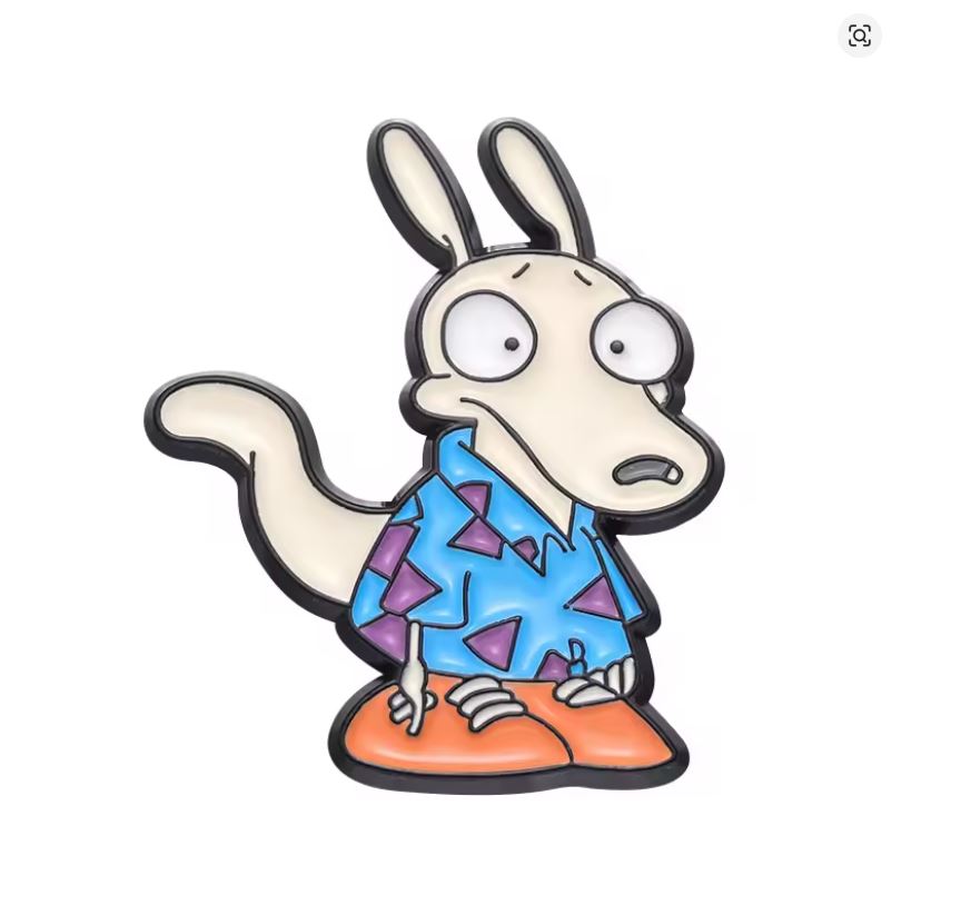 Pin Esmaltado - Rocko Modern Life - Rocko