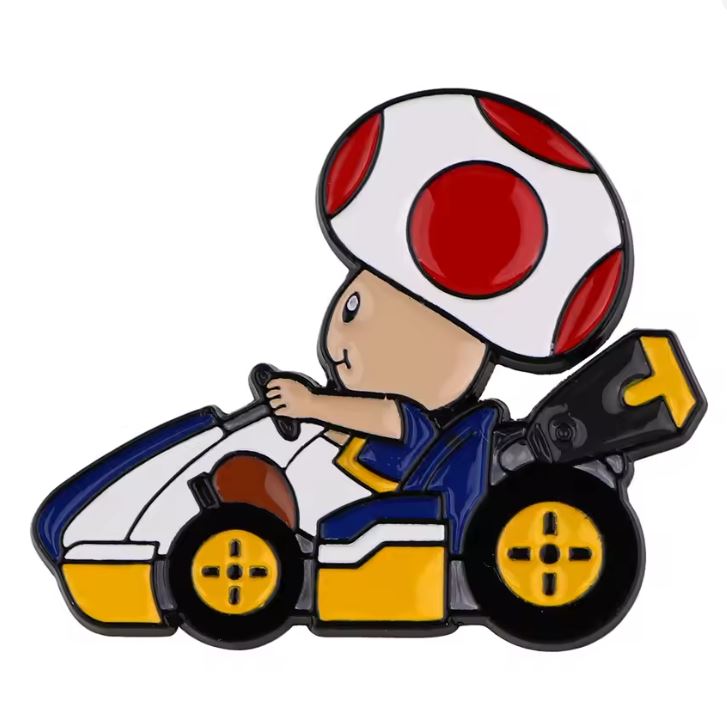 Pin Mario Kart - Toad