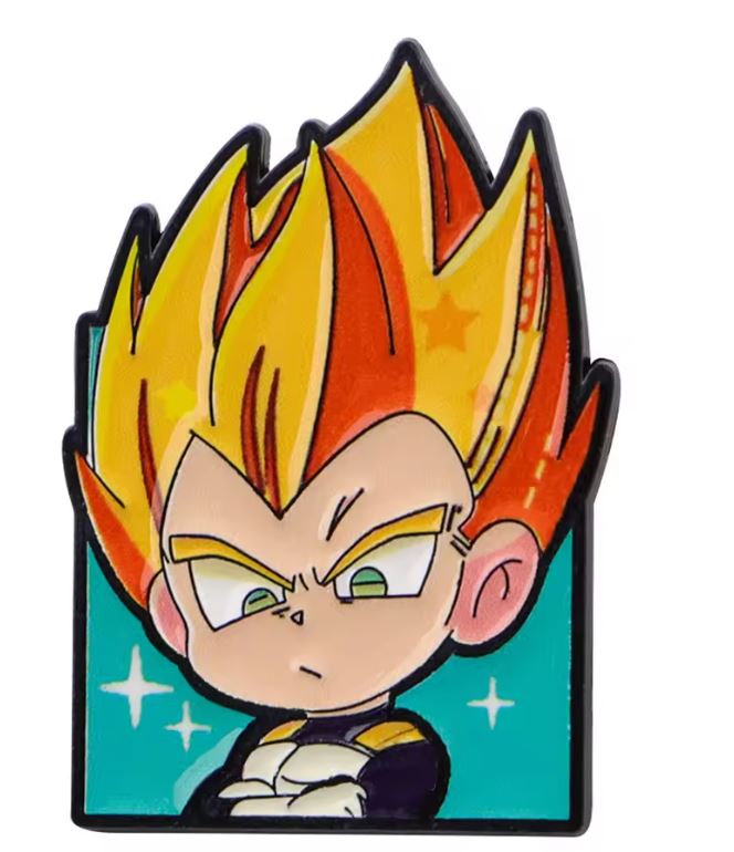 Pin Esmaltado - Dragon Ball Z - Super Saiyan Vegetta
