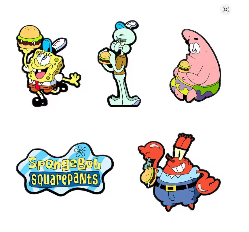 Pin Esmaltado - Bob Esponja - Varios Modelos - Precio Por Pieza