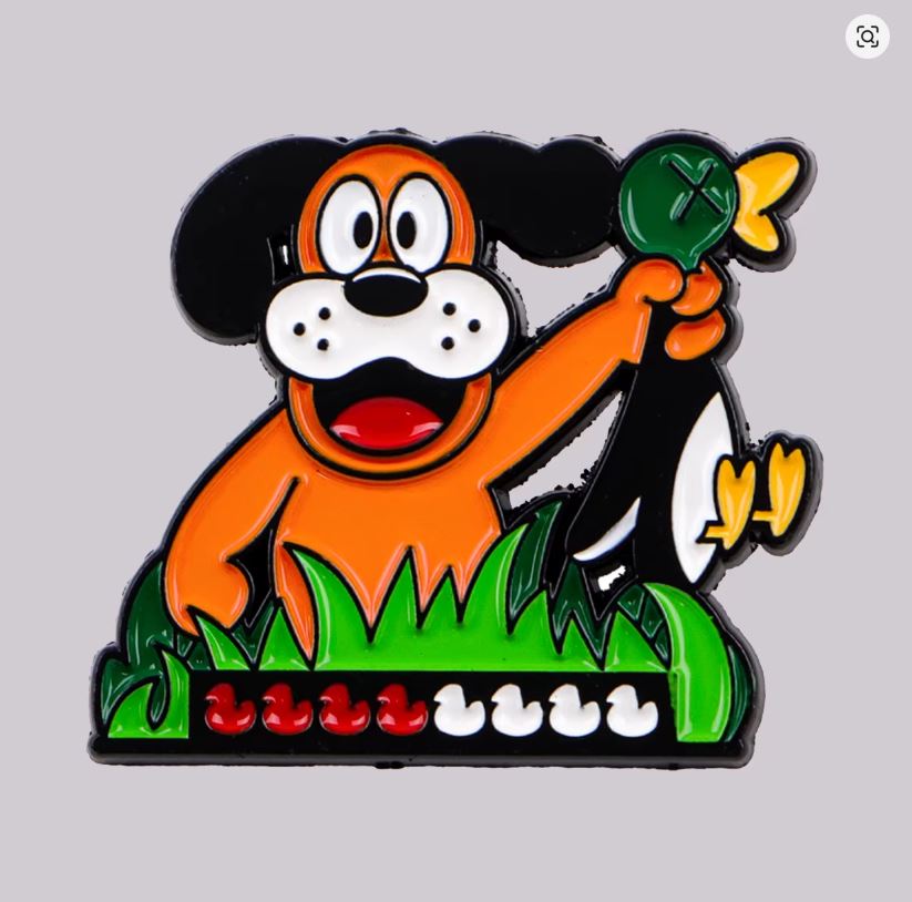 Pin Esmaltado - Duck Hunt Dog