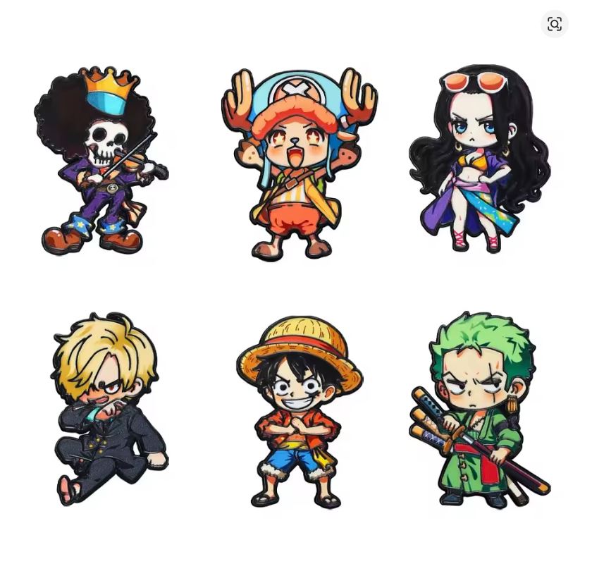 Pin Esmaltado - One Piece - Varios Diseños - Precio Por Pieza