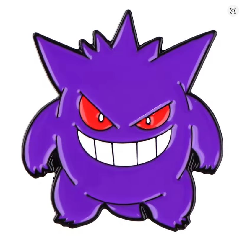 Pin Esmaltado - Pokémon - Gengar