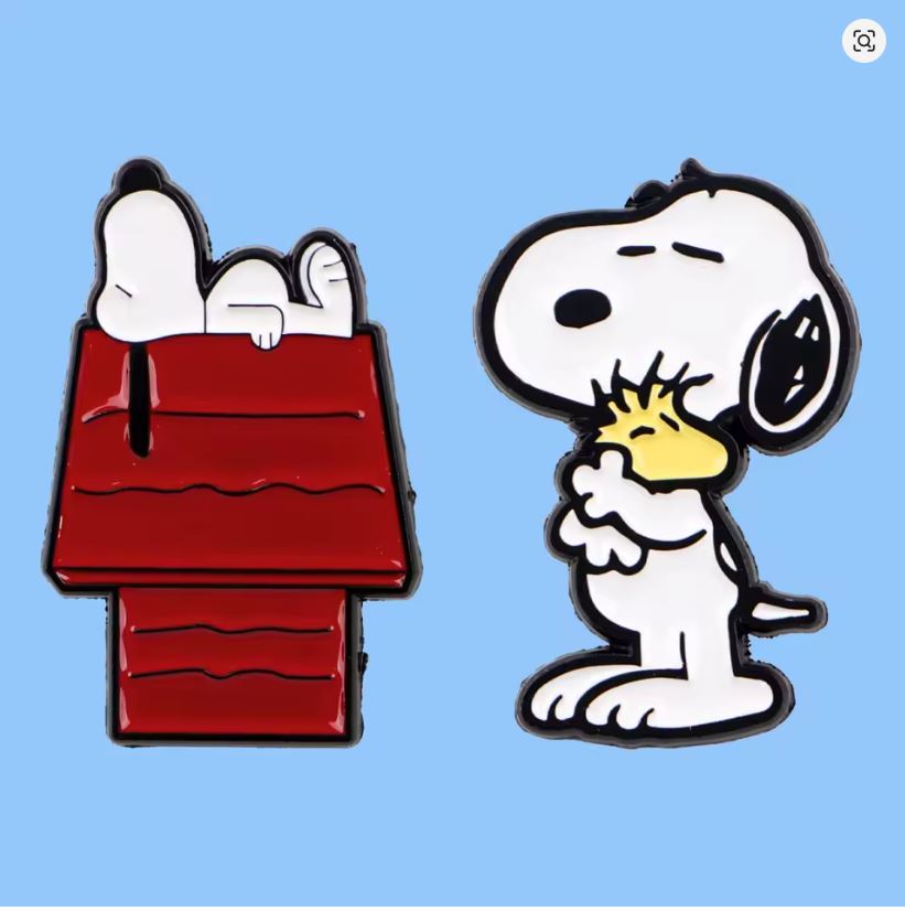 Pin Esmaltado - Snoopy (Precio Por Pieza)