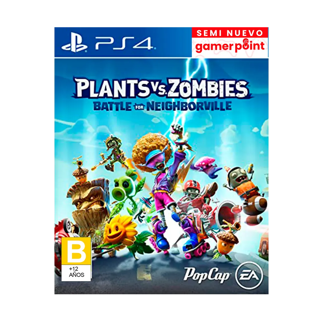 Plants Vs Zombies Battle For Neighborville Ps4 Usado