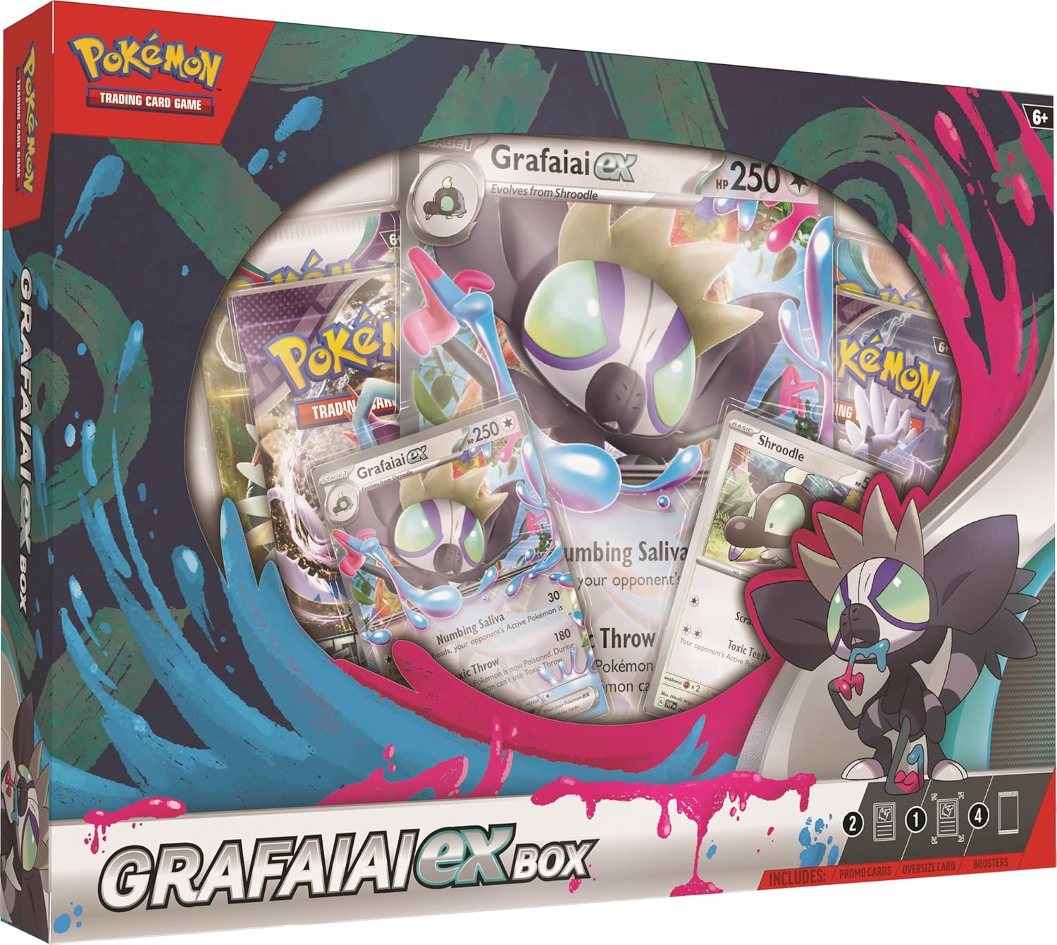Pokémon TCG - Grafaiai Ex Box (Inglés)