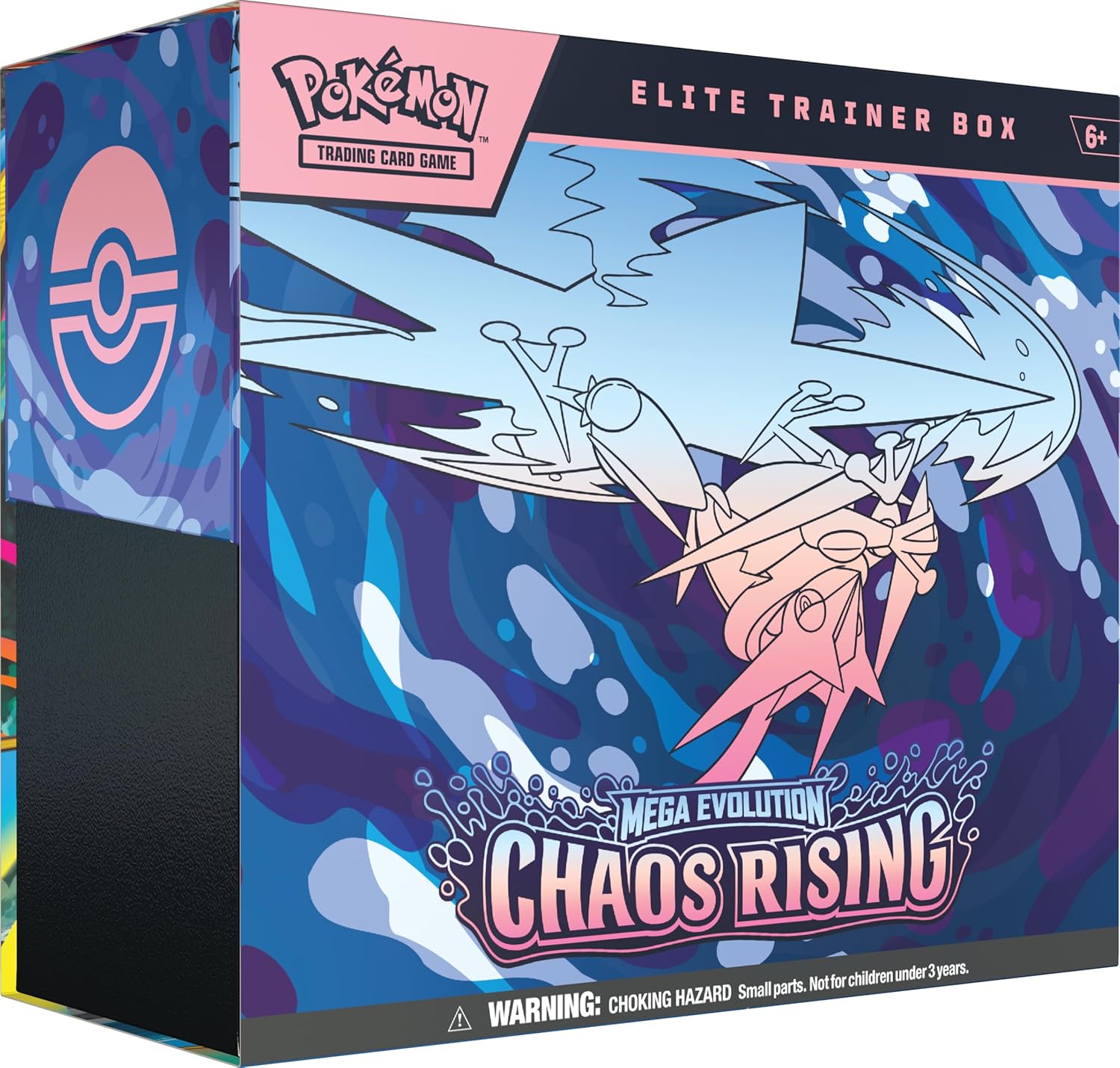 Pokémon TCG : Mega Evolution - Elite Trainer Box - Chaos Rising - Ingles