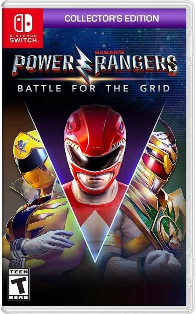Power Rangers Battle for the Grid Nintendo Switch Usado