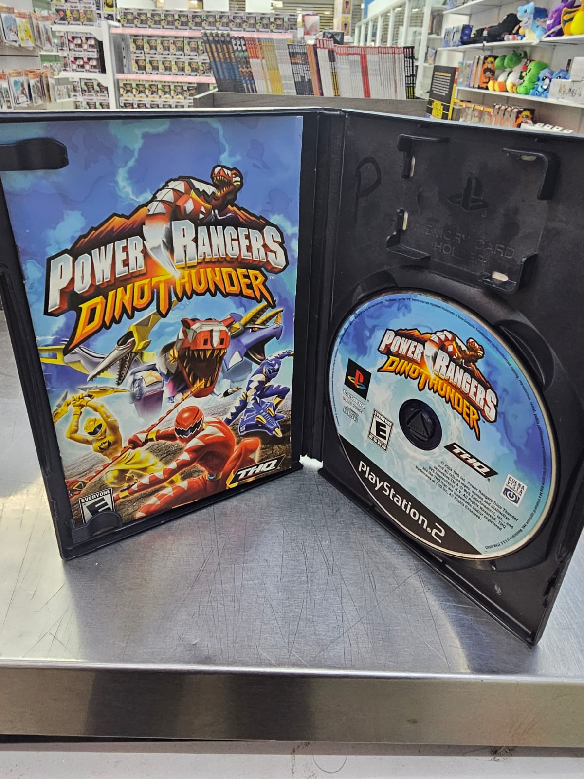 Power Rangers Dino Thunder PS2 Usado