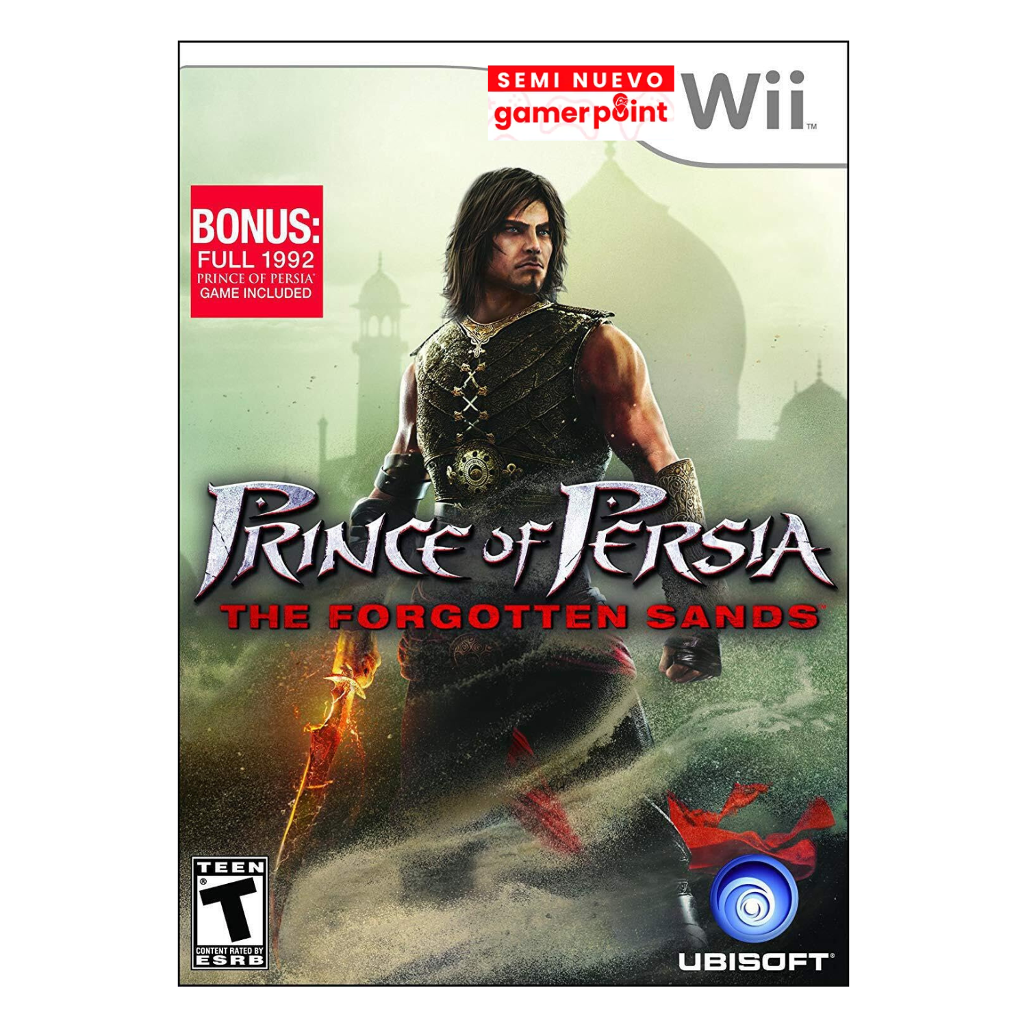 Prince of Persia The Forgotten Sands Wii Usado