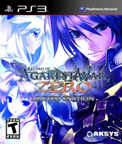 Record of Agarest War Zero Limited Edition PS3 Usado