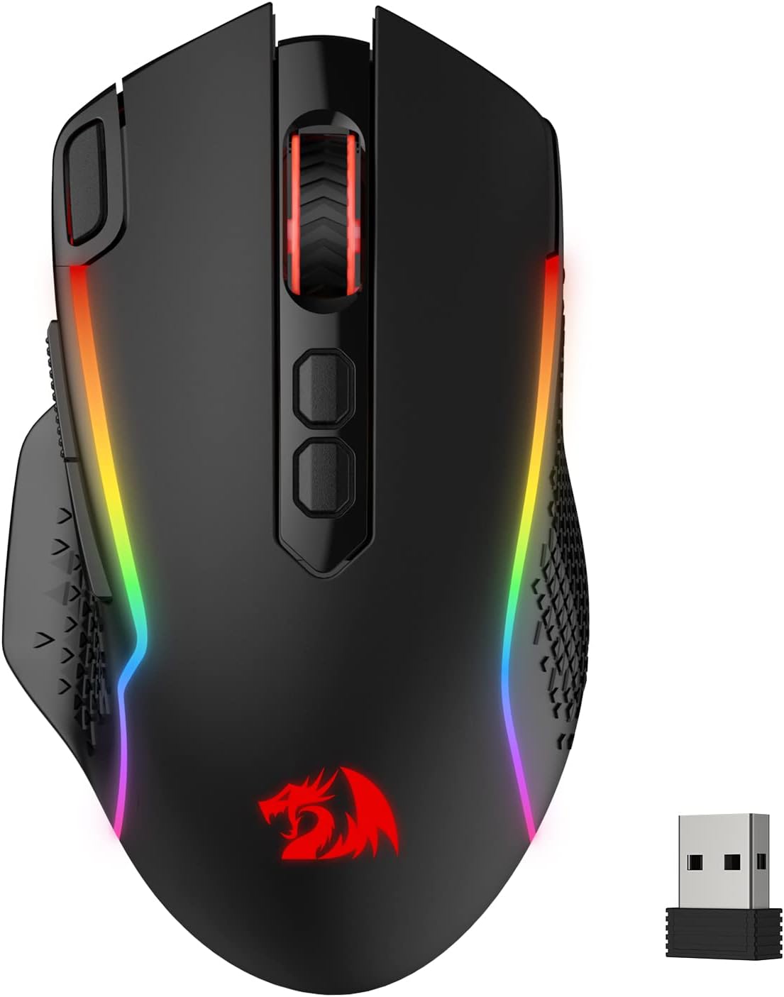 Mouse - Inalambrico / Alambrico - Taipan Pro - M810RGB-PRO - Redragon