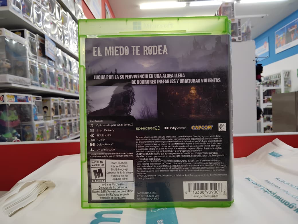 Resident Evil Village Xbox One usado