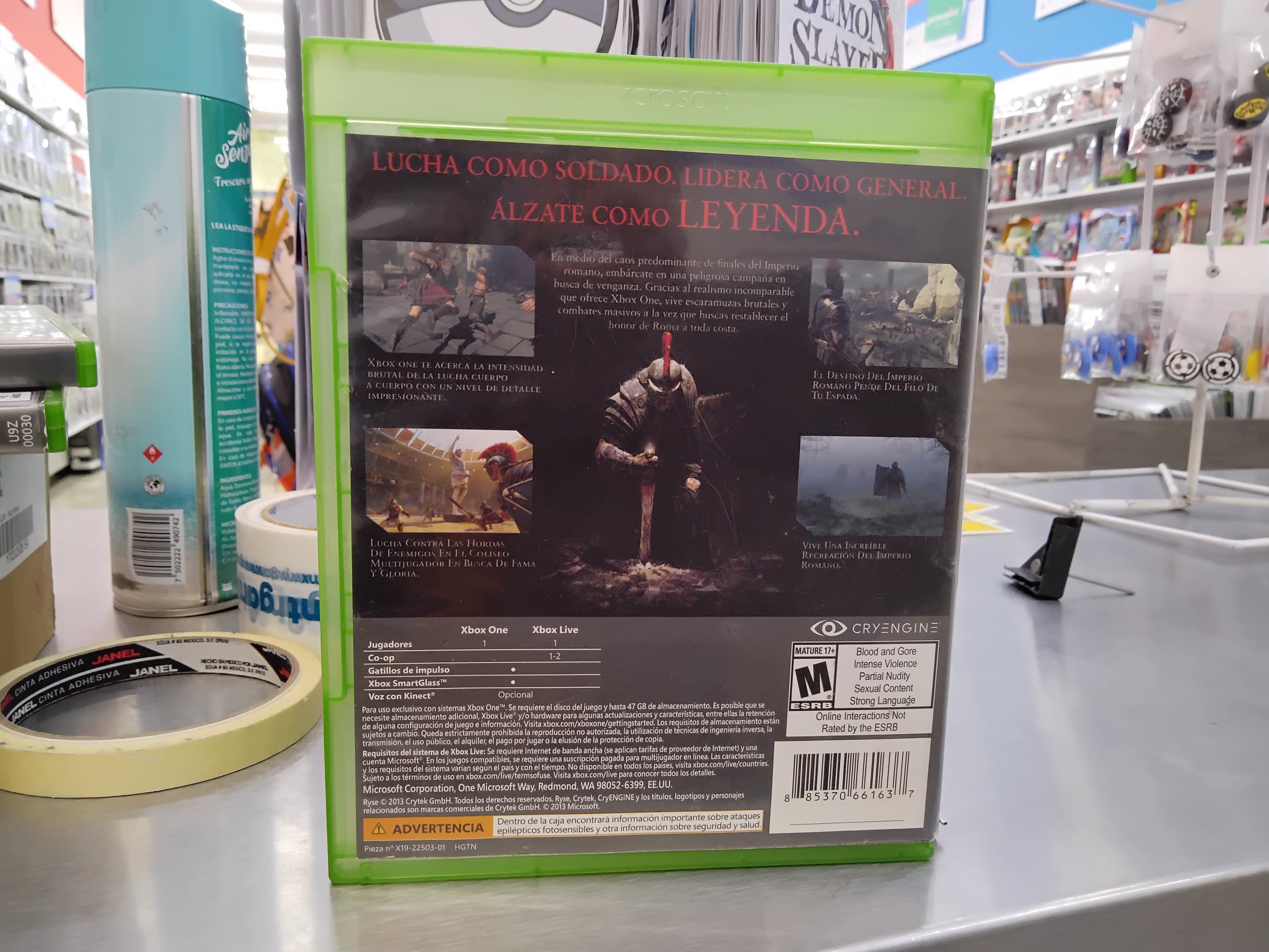 Ryse Son of Rome Xbox one Usado