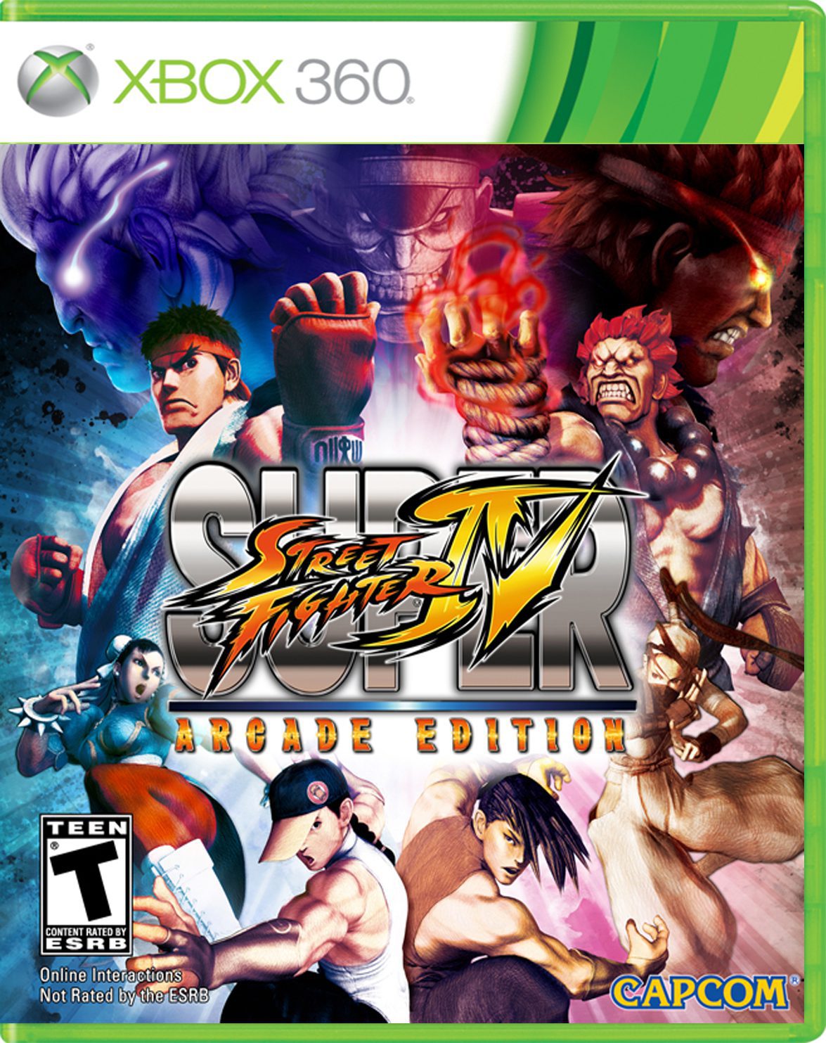 Super Street Fighter IV Arcade Edition Xbox 360 Usado