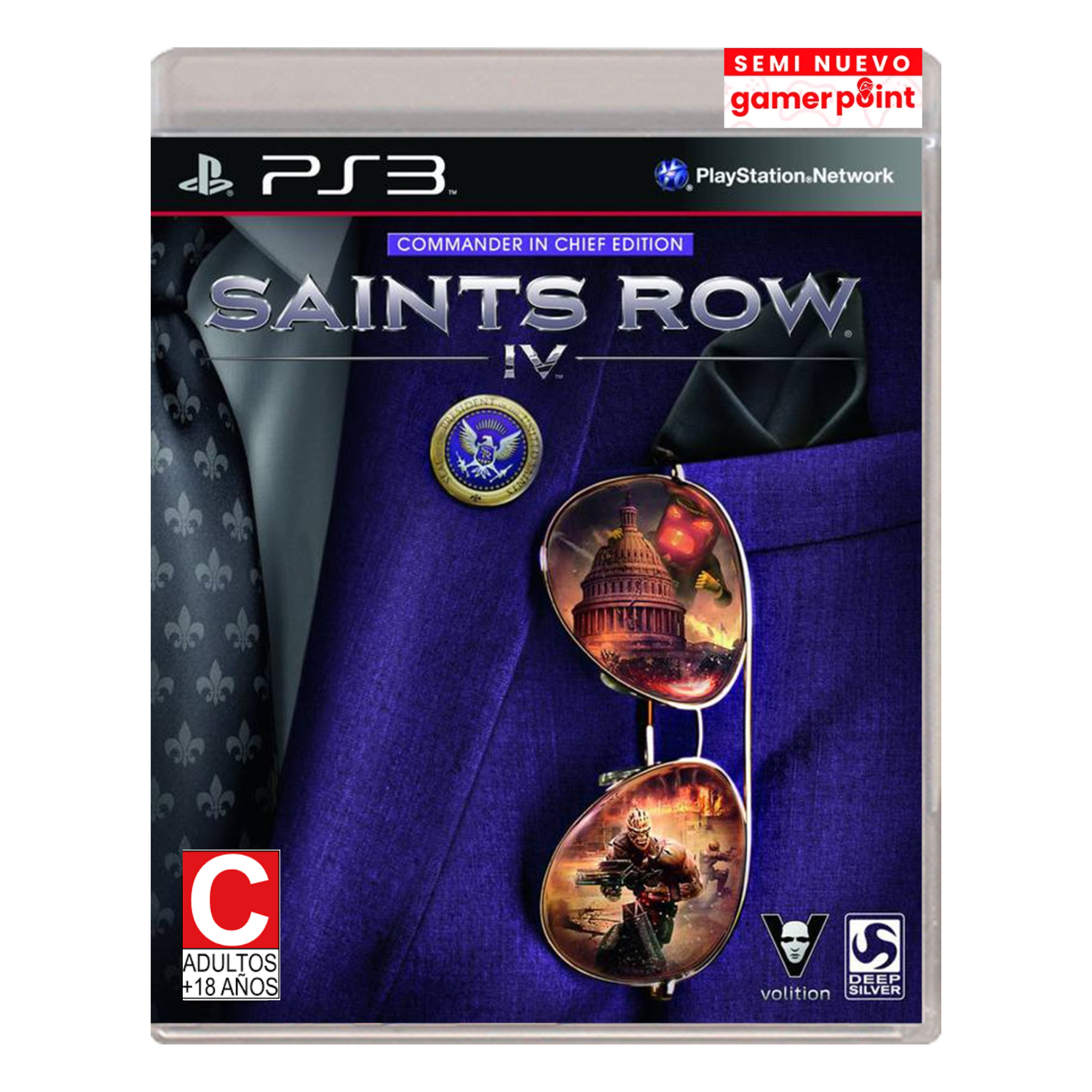 Saints Row Iv Commander In Chief Edition Ps3 Usado