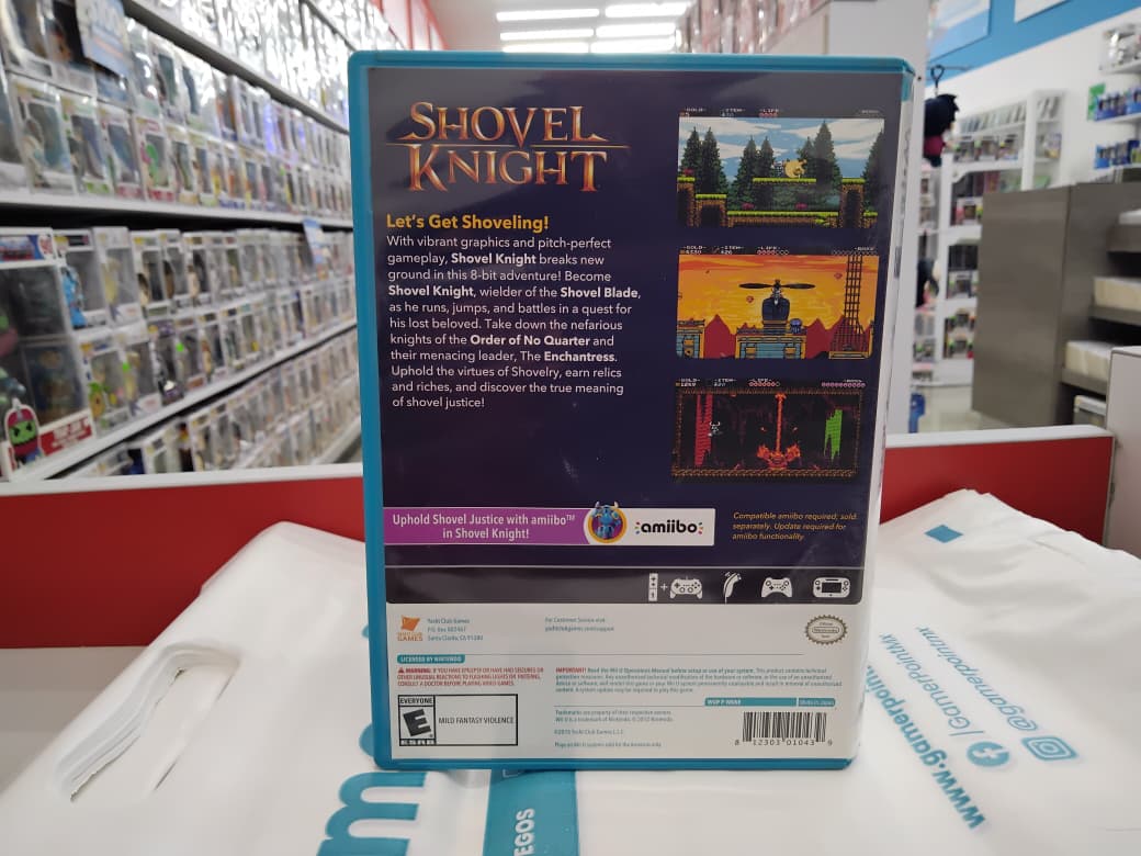 Shovel Knight Nintendo WII U Usado