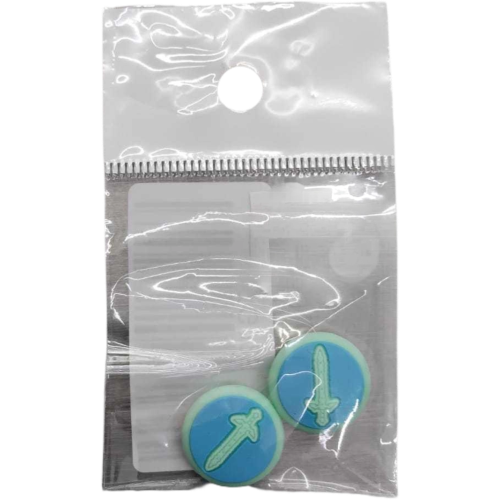 Thumb Grips Genéricos The Legend Of Zelda Espada (Azul) Nintendo Switch