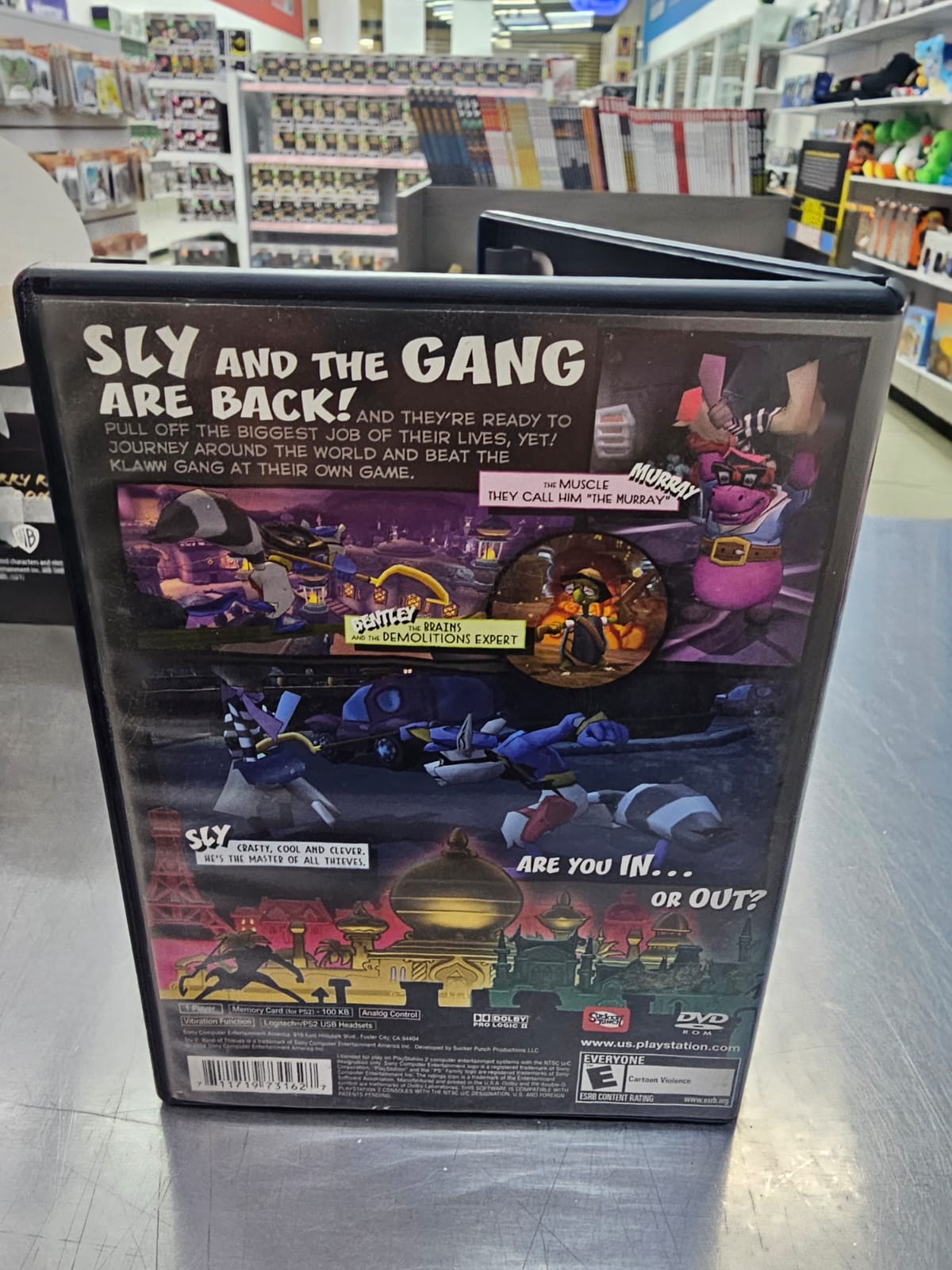 Sly 2 Band of Thieves PS2 Usado
